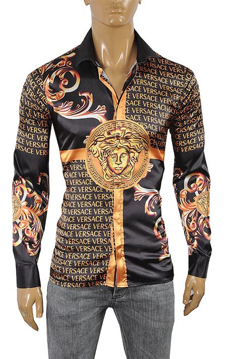 Versace men's designer shirts